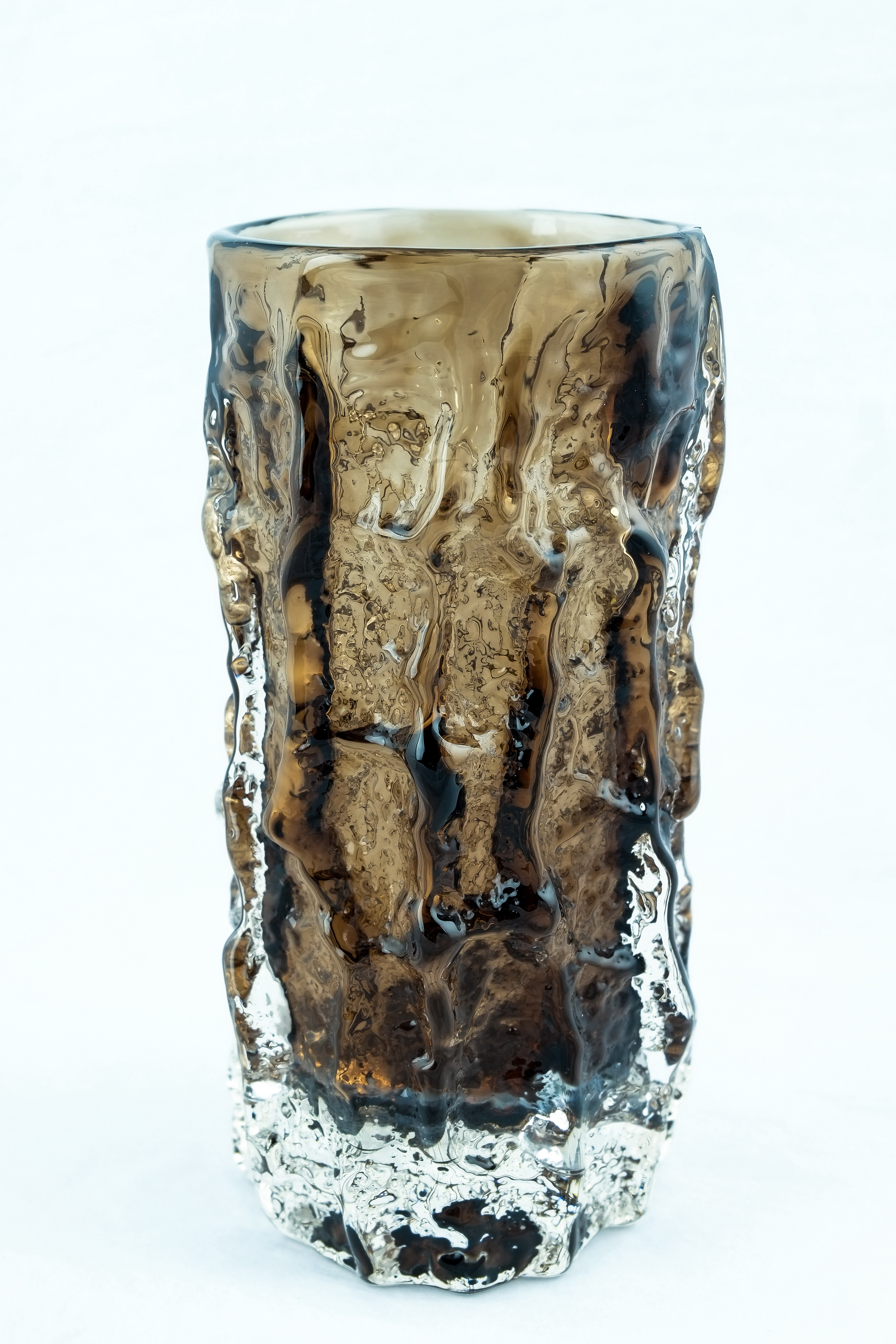 Image of 6" Bark Vase - Cinnamon